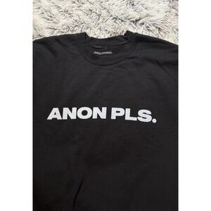 Deuxmoi Sweatshirt Official Merch Size Medium Anon Pls. Thx Babe